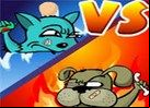 juego perro contra gato