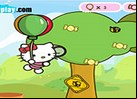 Juego Hello Kitty Globos